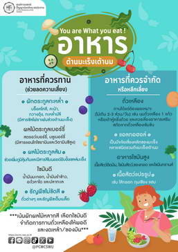 อาหารต้านมะเร็งเต้านม (You are What you eat)